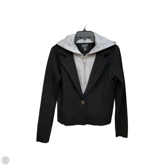 Jacket Other By Nicole Miller In Black & Grey, Size: M