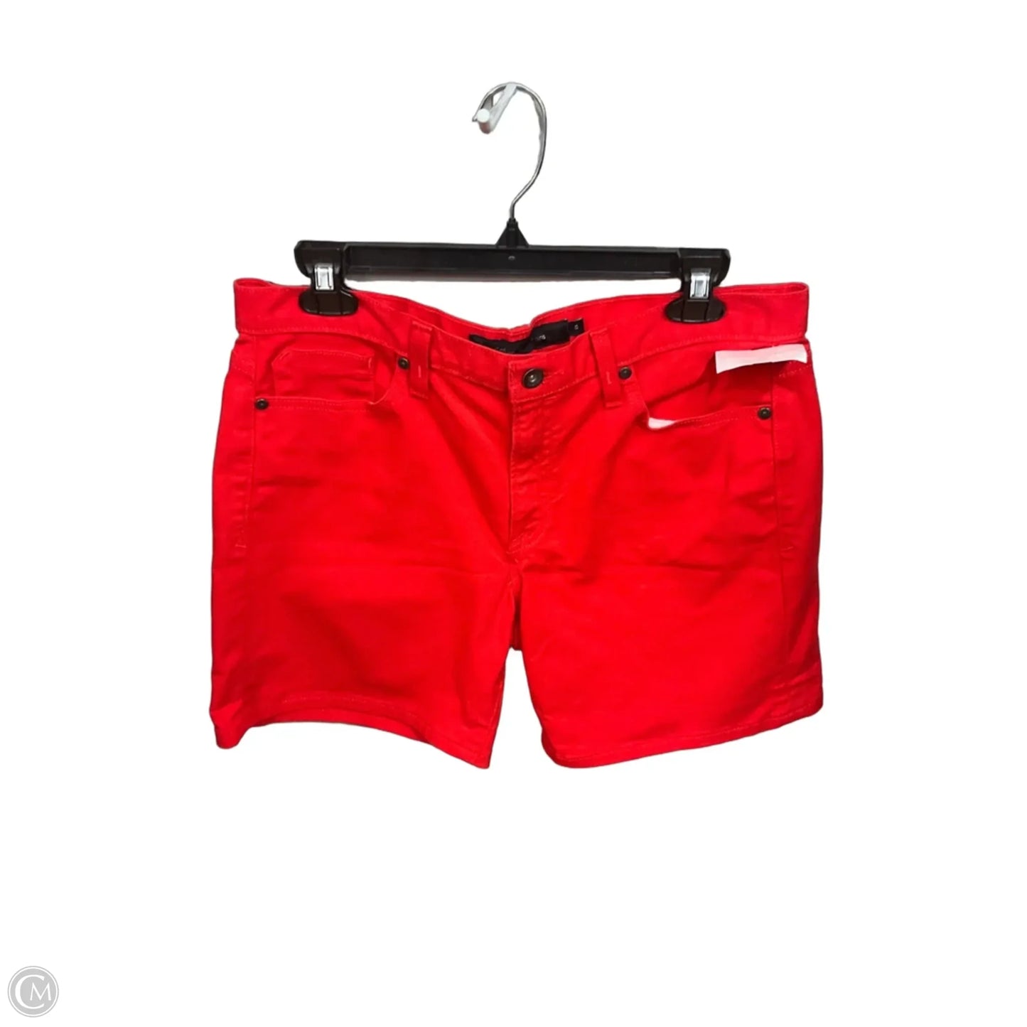 Shorts By Calvin Klein In Red, Size: 10