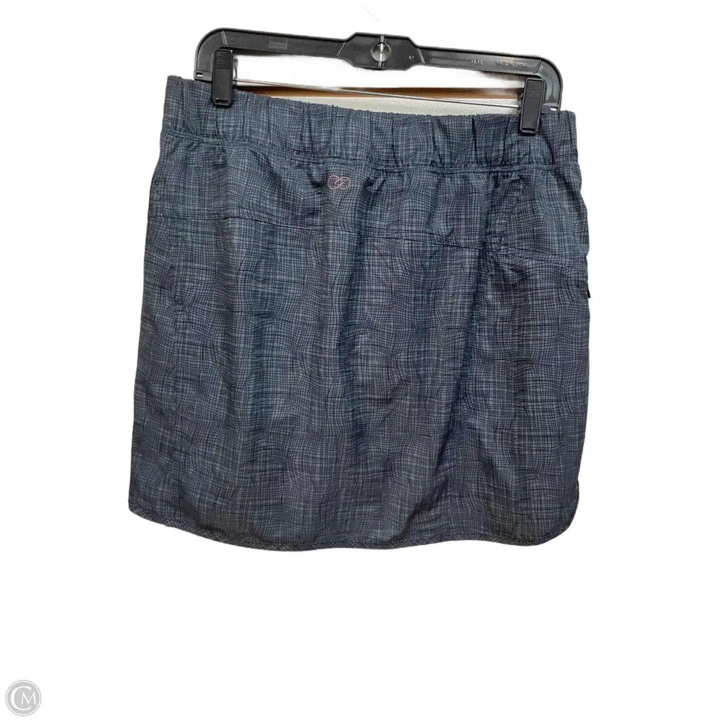 Athletic Skort By Calia In Black & Grey, Size: M