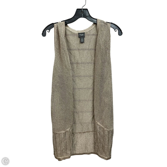 Cardigan By Chicos In Gold, Size: L