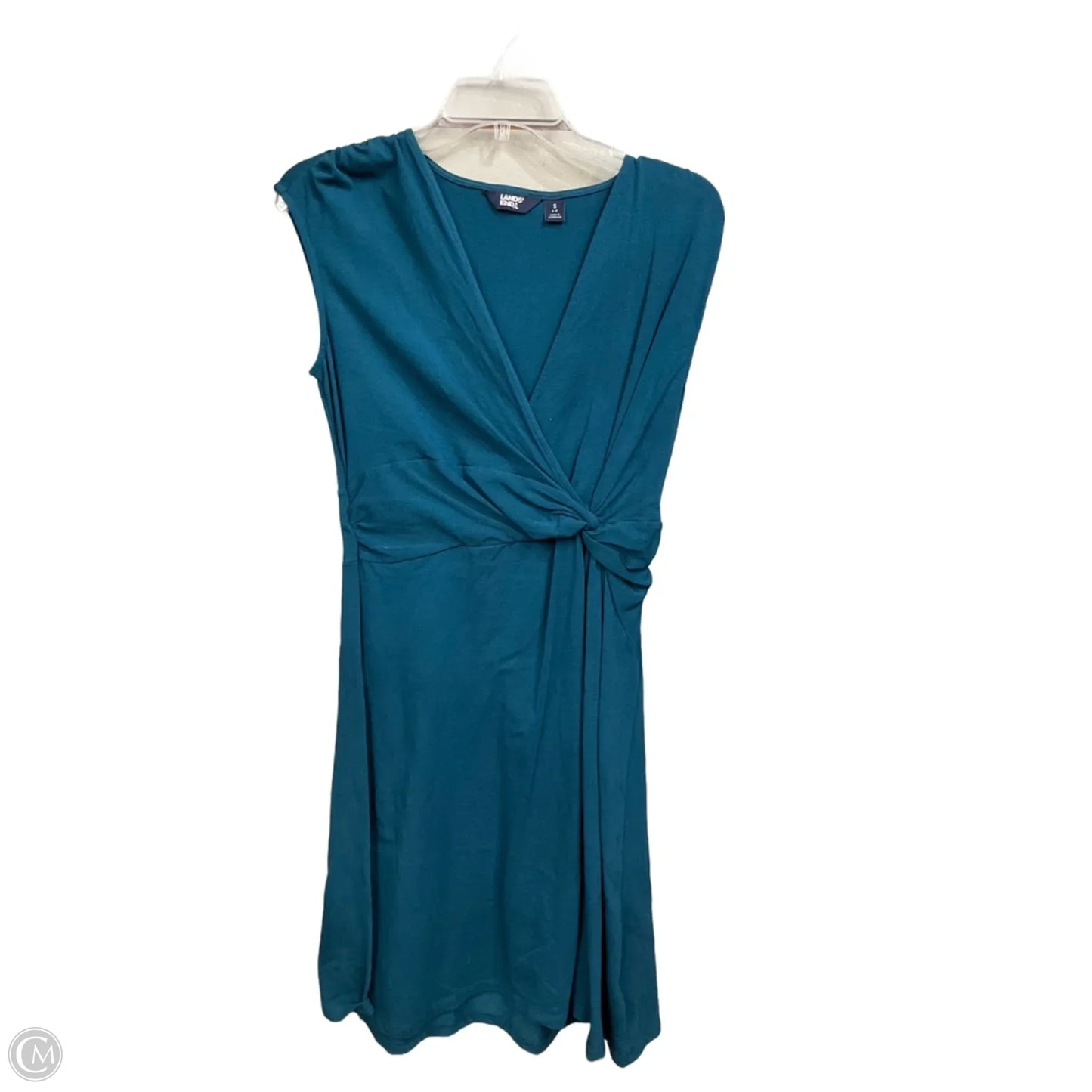 Dress Casual Short By Lands End In Teal, Size: S