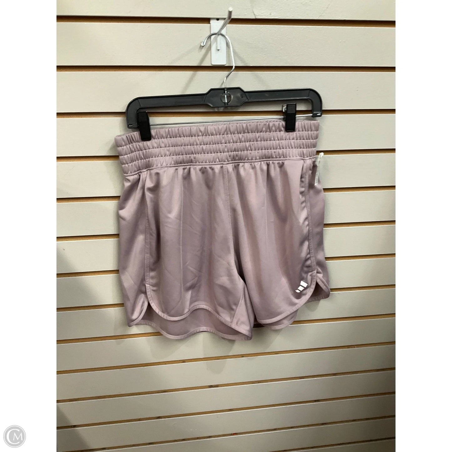 Athletic Shorts By Adidas In Purple, Size: L