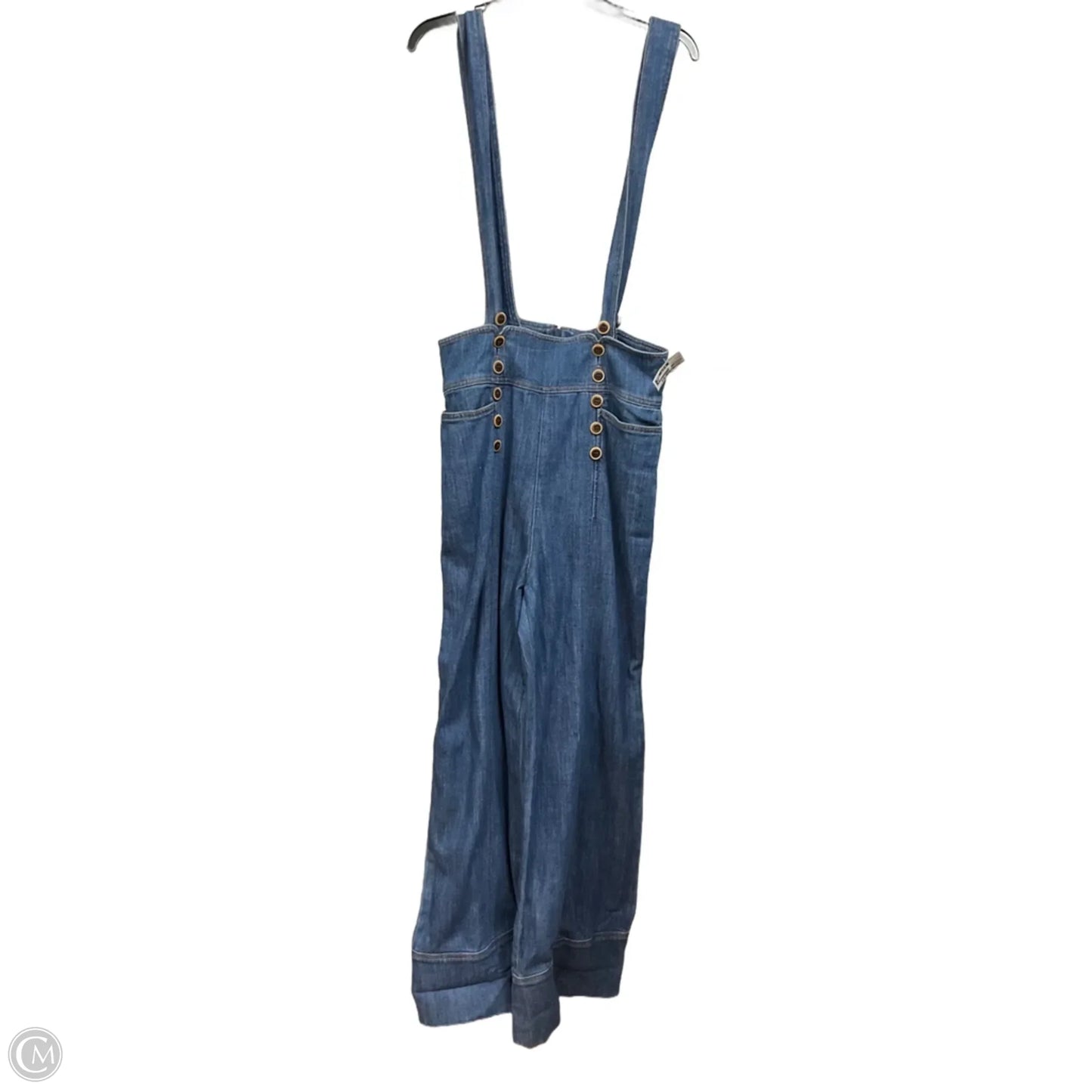 Overalls By Pilcro In Blue Denim, Size: 8