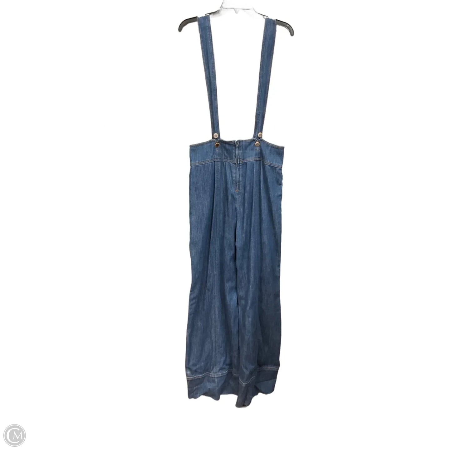 Overalls By Pilcro In Blue Denim, Size: 8