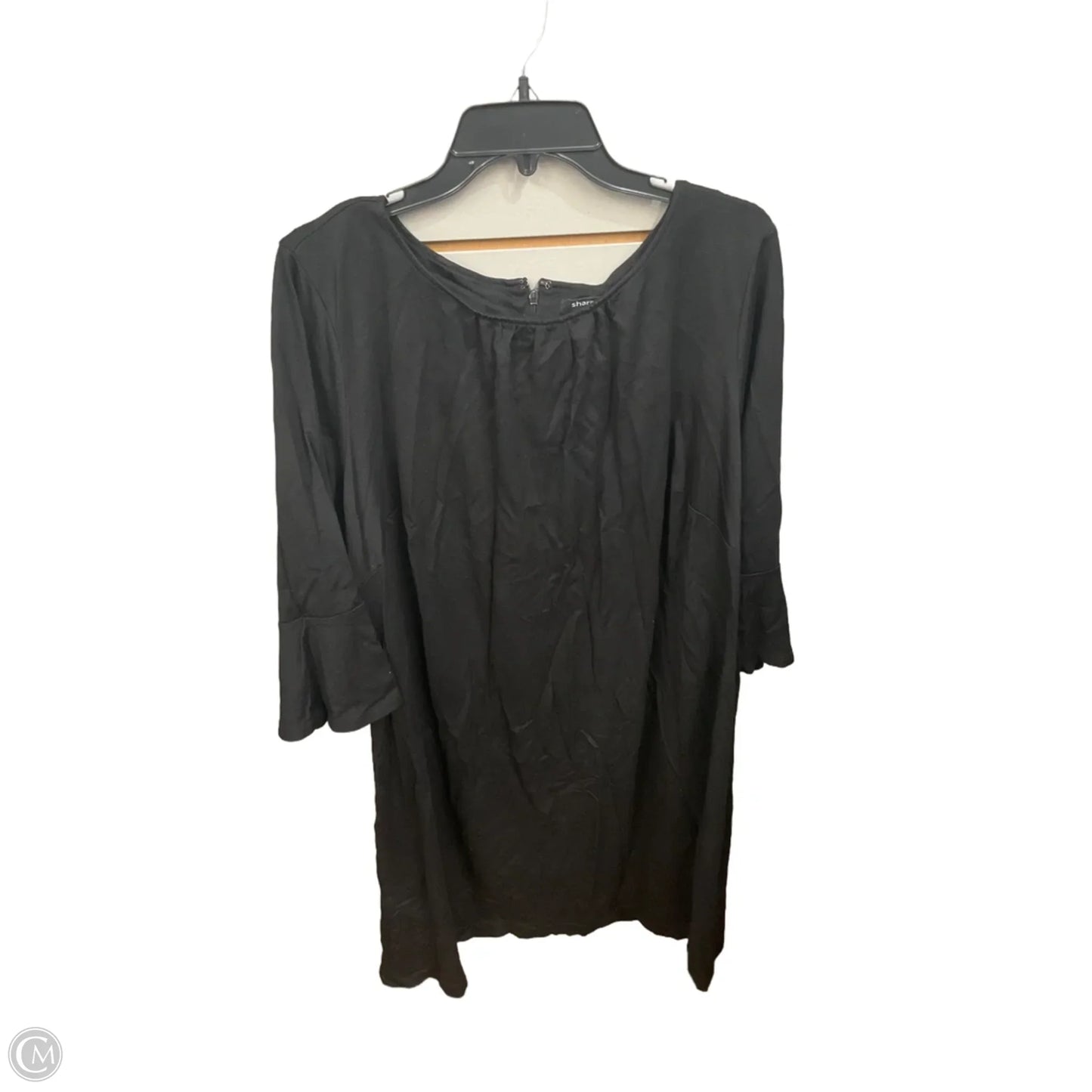 Dress Casual Midi By Sharagano In Black, Size: 3x