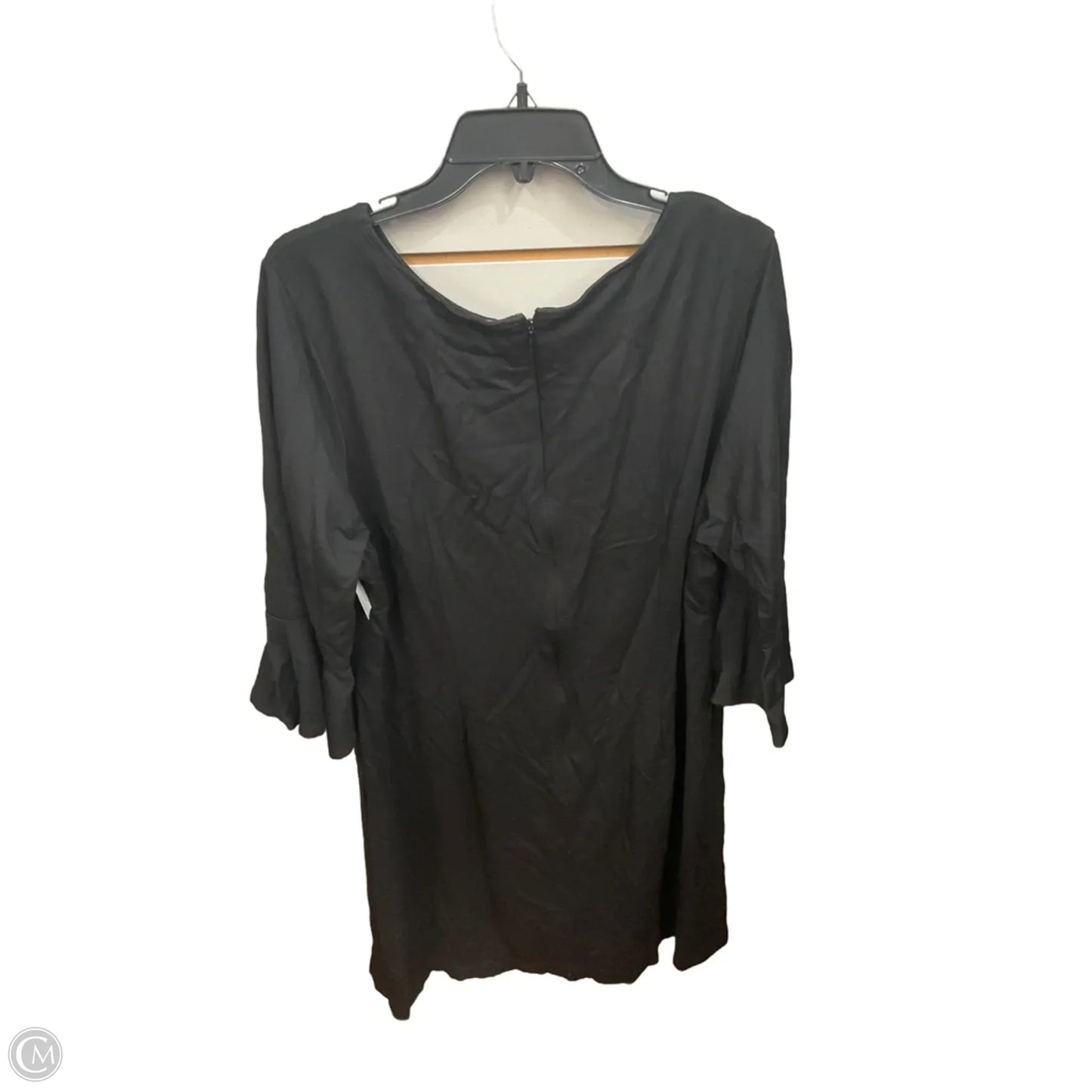 Dress Casual Midi By Sharagano In Black, Size: 3x