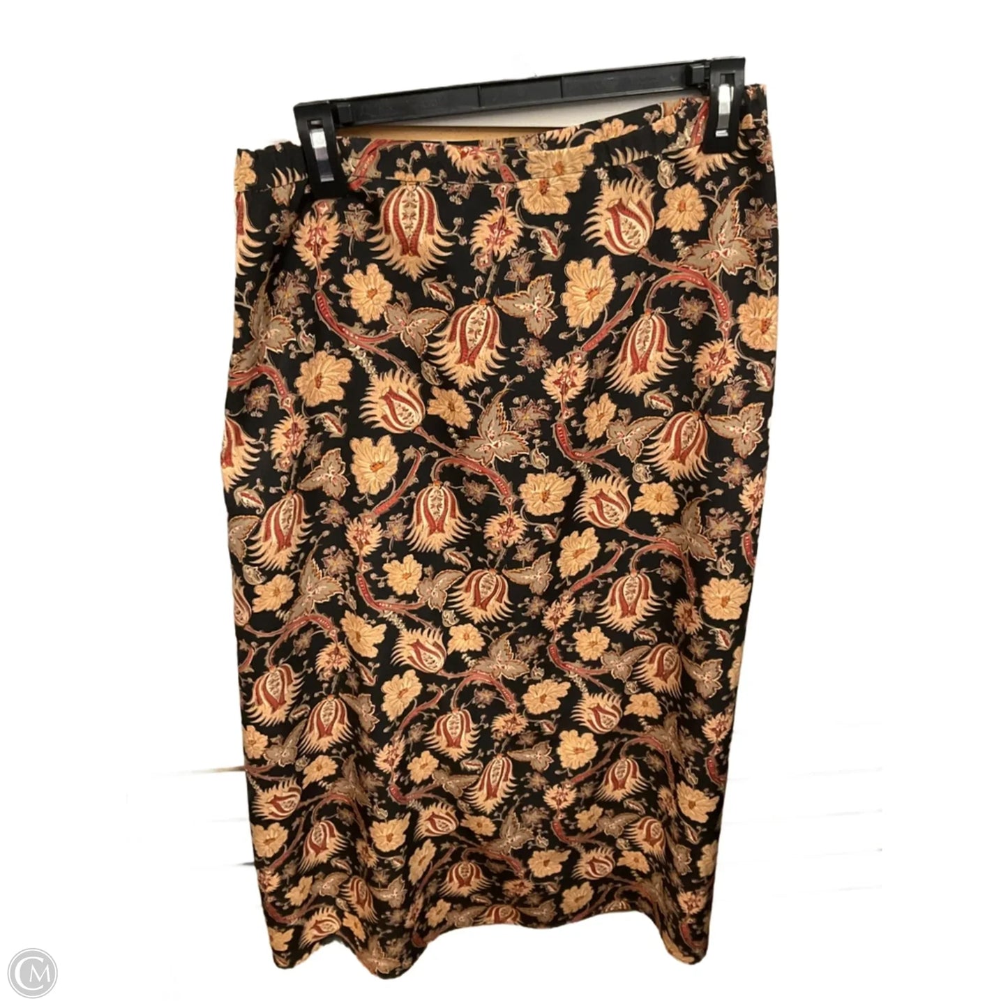 Skirt Maxi By First Option In Paisley Print, Size: 6
