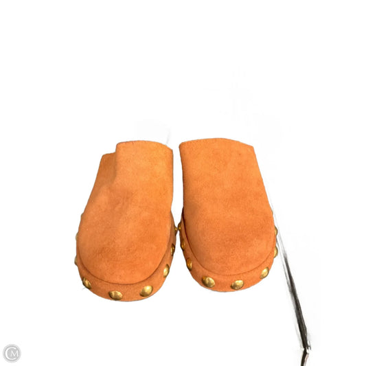 Shoes Flats By Aerosoles In Black & Orange, Size: 7