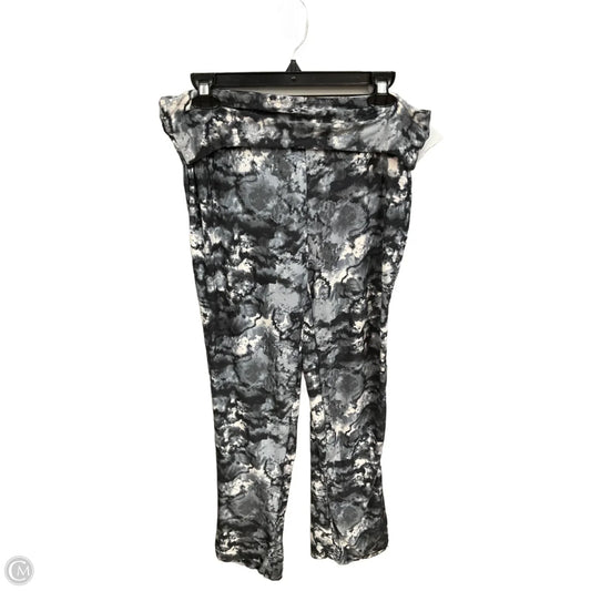 Pants Lounge By Bobbie Brooks In Tie Dye Print, Size: 12