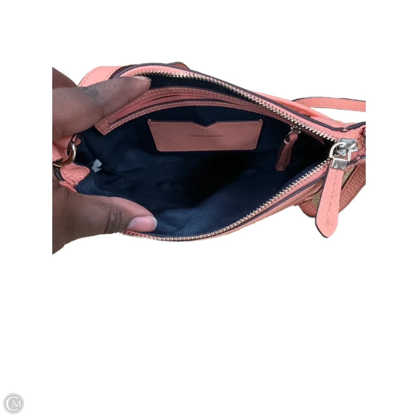 Crossbody Leather By Cole-haan, Size: Medium