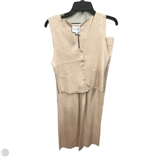 Pants Set 2pc By Pink Rose In Beige, Size: M