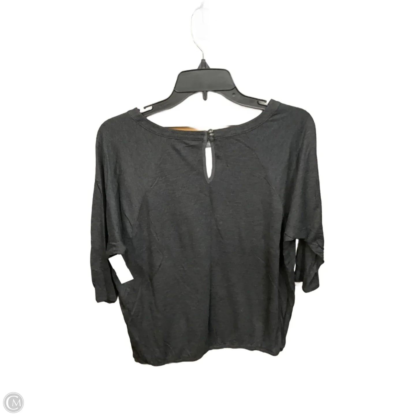 Top 3/4 Sleeve Basic By Loft In Animal Print, Size: M