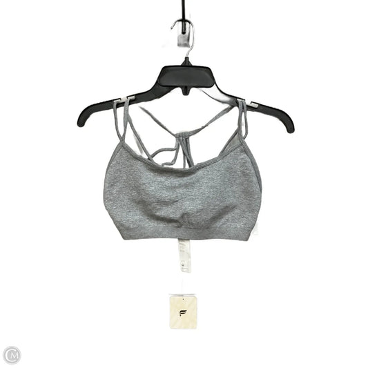 Athletic Bra By Fabletics In Grey, Size: M