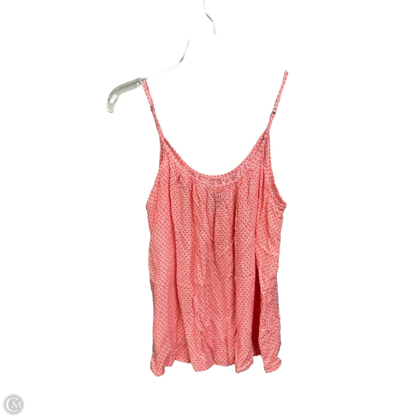 Tank Top By Gap In Pink & White, Size: S