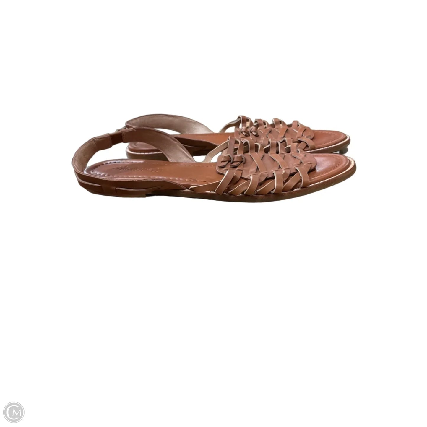 Sandals Flats By Madewell In Brown, Size: 8