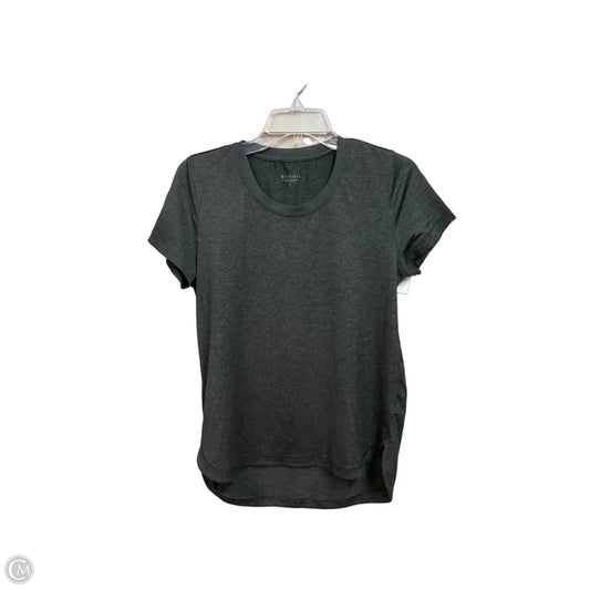 Athletic Top Short Sleeve By Athleta In Grey, Size: S