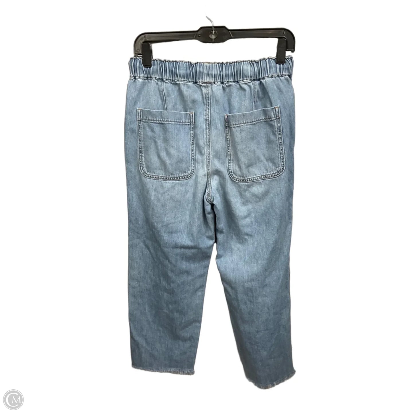 Jeans Cropped By J. Crew In Blue Denim, Size: 0