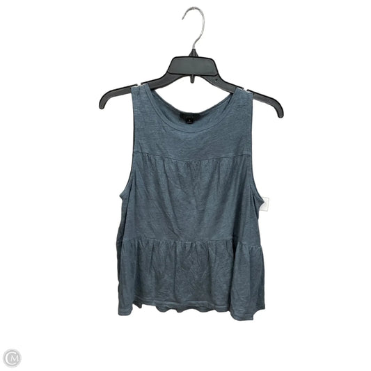 Top Sleeveless Basic By J. Crew In Blue, Size: S