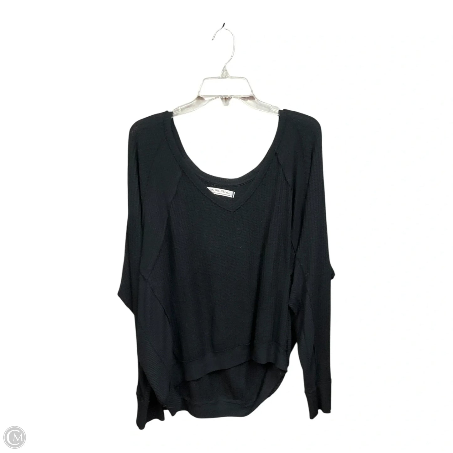 Top Long Sleeve By We The Free In Black, Size: M