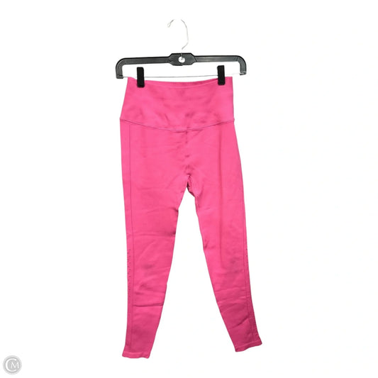 Athletic Leggings By Spiritual Gangster In Pink, Size: M