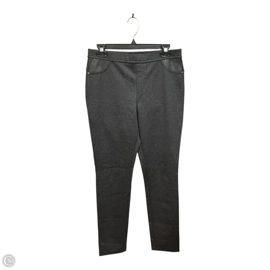 Jeans Skinny By Dkny In Black & Grey, Size: 8