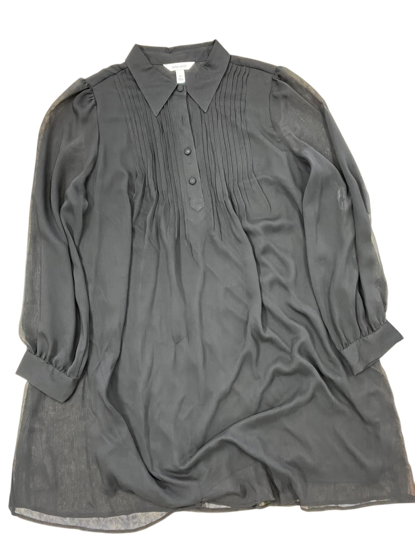 Dress Work By Nine West In Black, Size:Xl