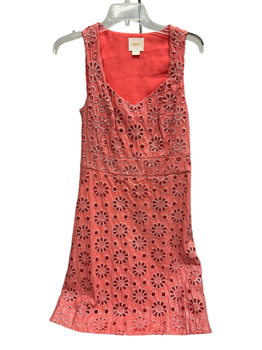 Dress Casual Short By Maeve In Orange, Size: 4