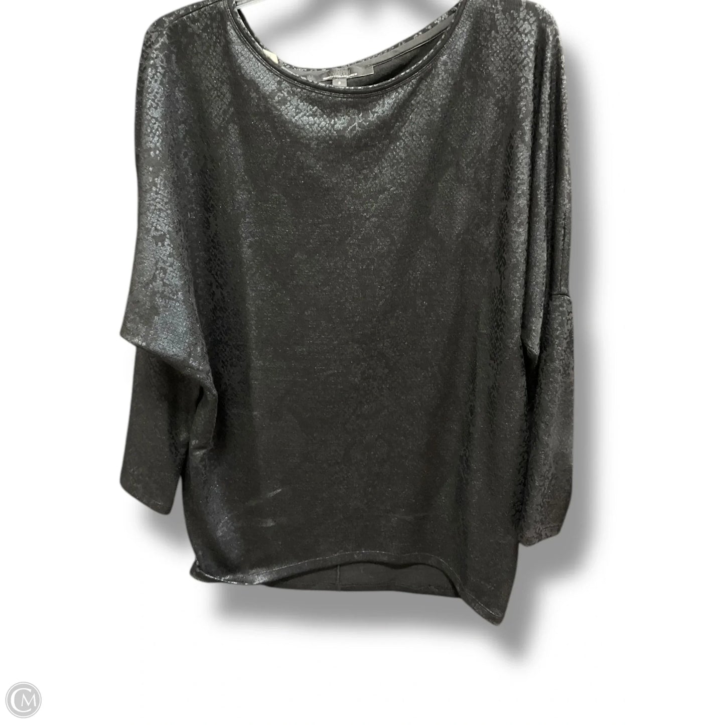 Top Long Sleeve By White House Black Market In Black, Size: S