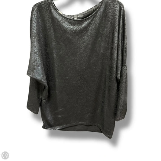 Top Long Sleeve By White House Black Market In Black, Size: S