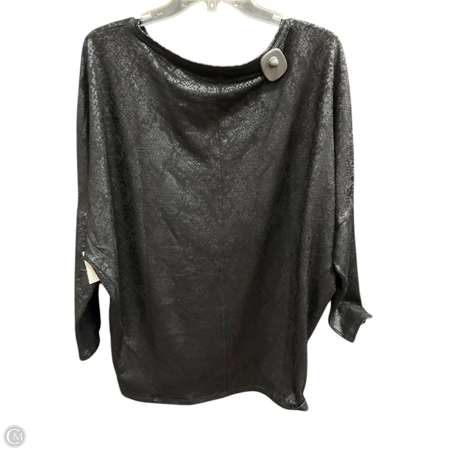 Top Long Sleeve By White House Black Market In Black, Size: S