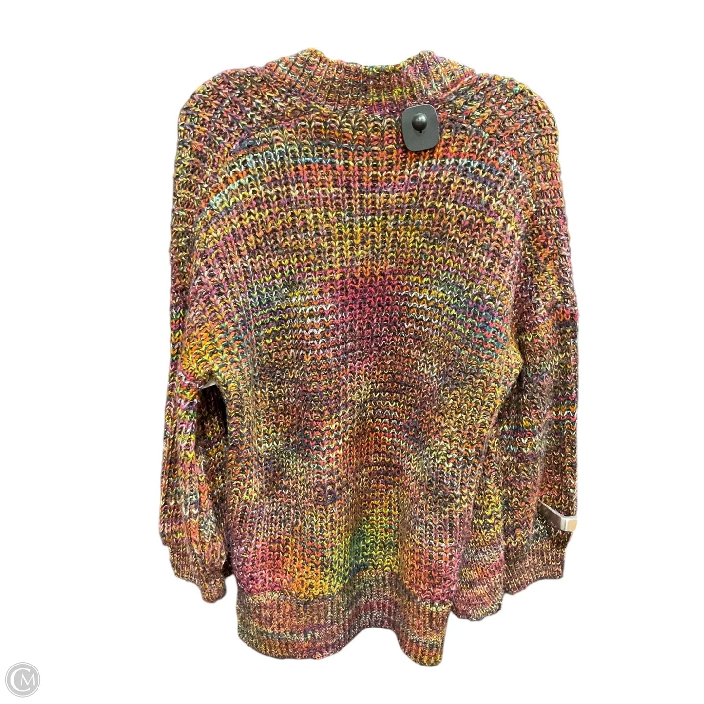 Sweater Cardigan By Express In Multi-colored, Size: Xs