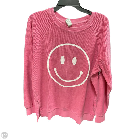 Top Long Sleeve Basic By Altard State In Pink, Size: Xs