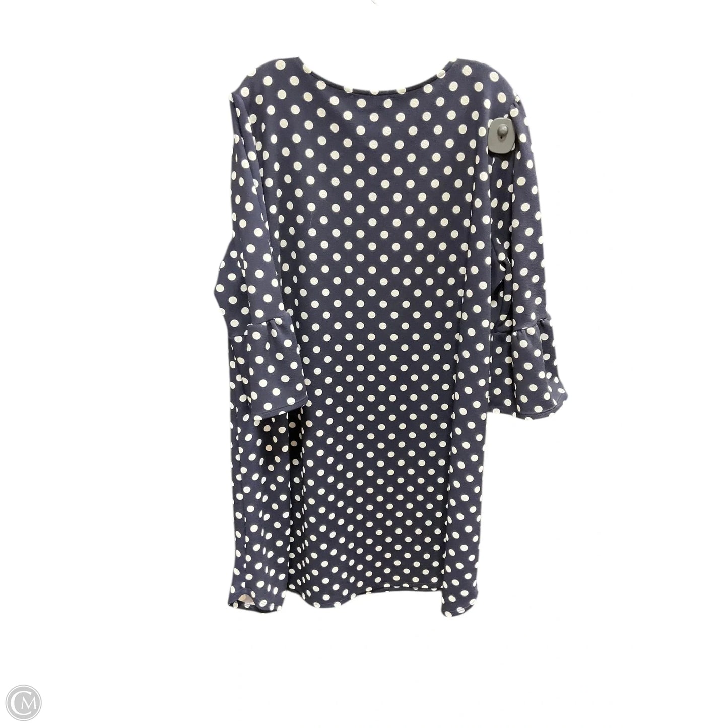 Dress Casual Short By Green Envelope In Polkadot Pattern, Size: 3x