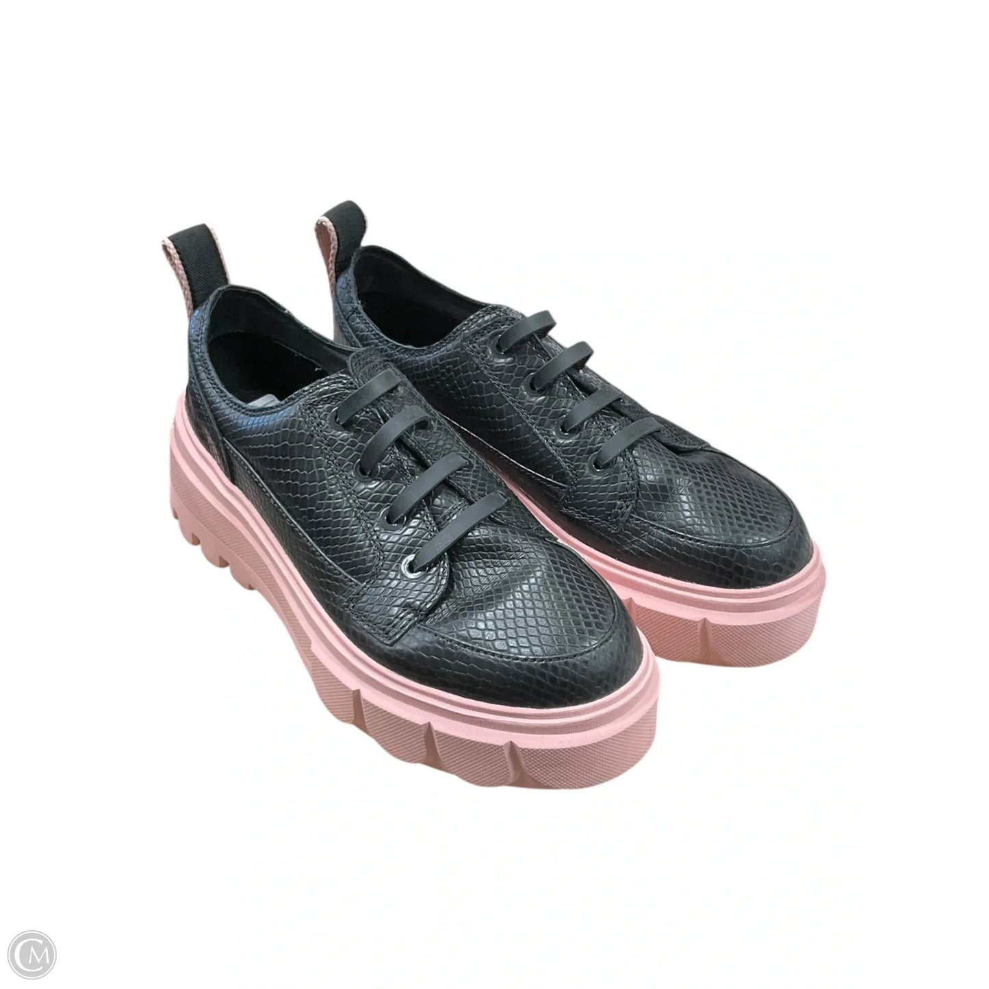 Shoes Heels Platform By Sorel In Black & Pink, Size: 8