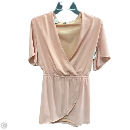 Dress Casual Short By Tobi In Orange, Size: M