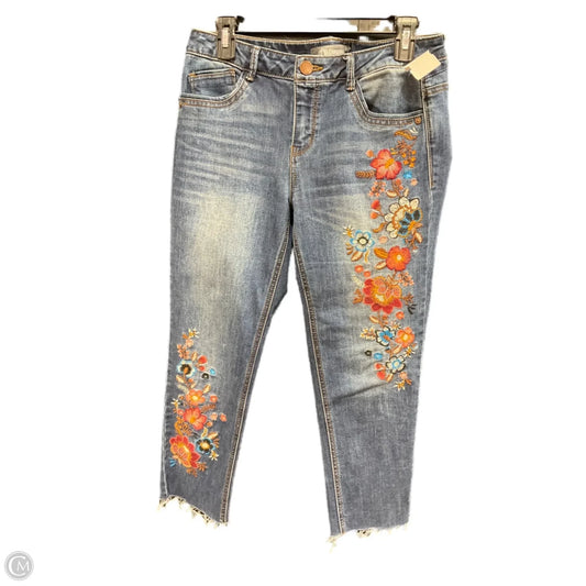 Jeans Skinny By Democracy In Blue Denim, Size: 4