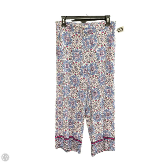Pants Wide Leg By Loft In Multi-colored, Size: S