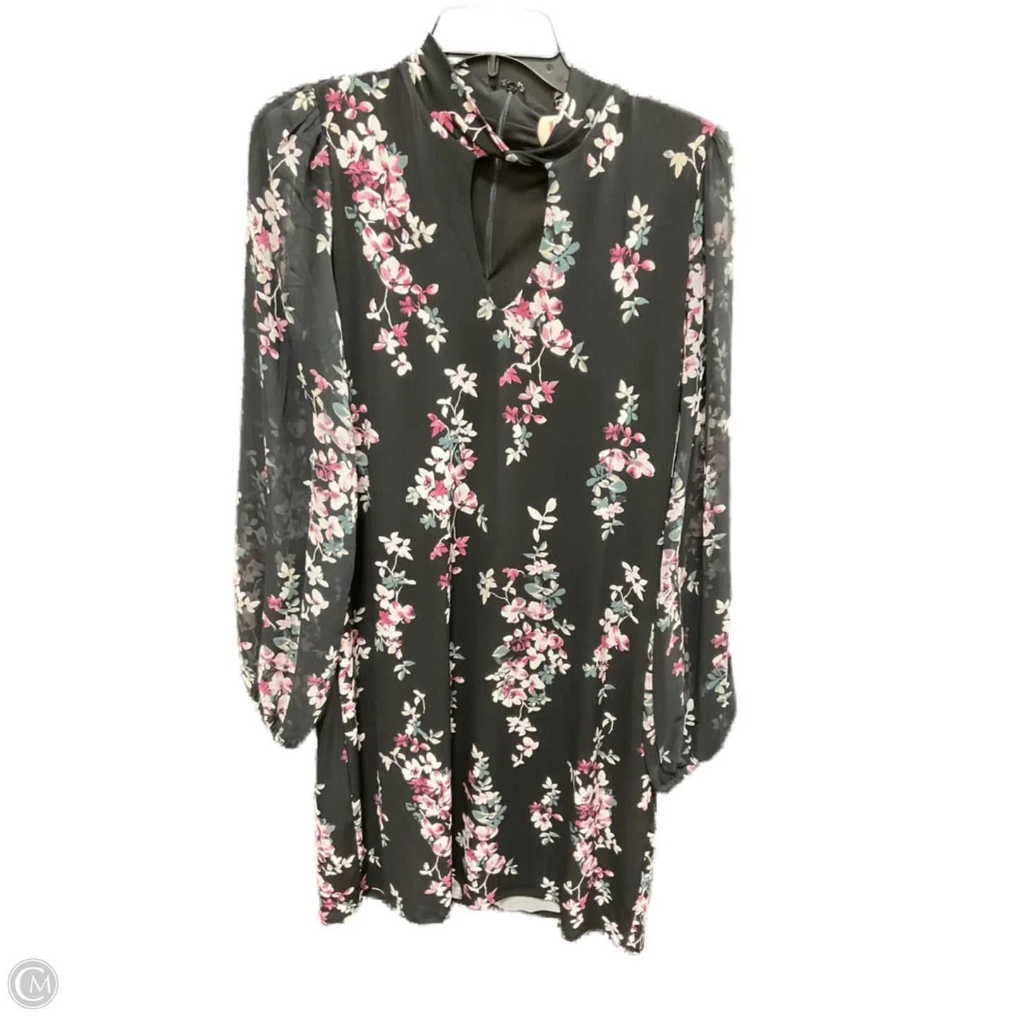 Dress Casual Short By White House Black Market In Floral Print, Size: M