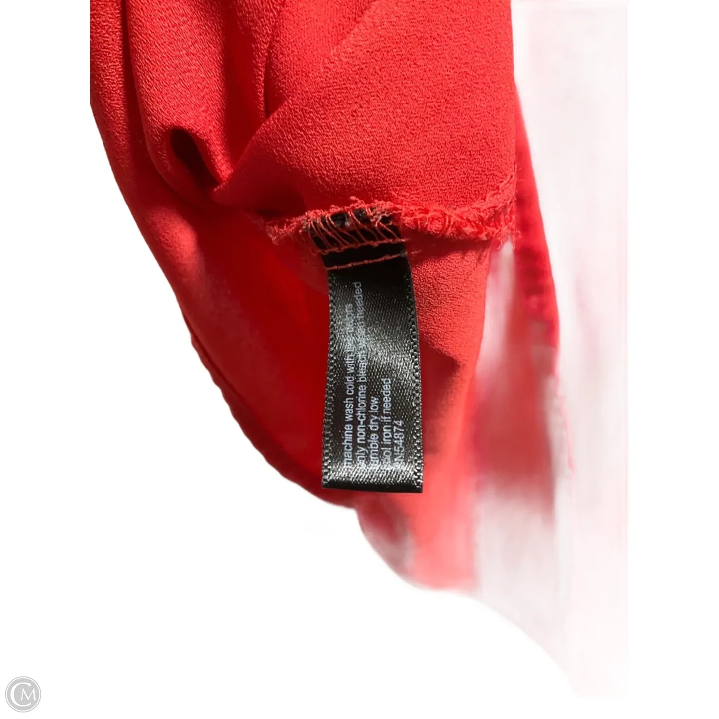 Top Sleeveless Basic By Limited In Orange, Size: Xs