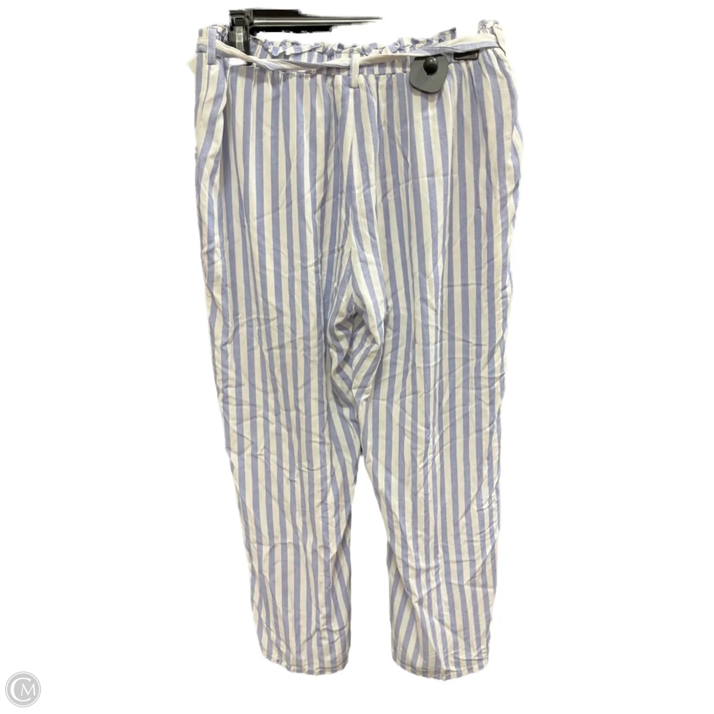 Pants Wide Leg By Hyfve In Striped Pattern, Size: L