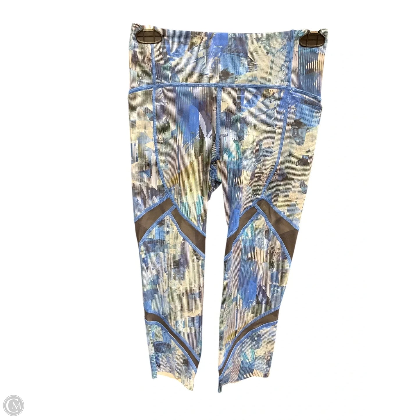 Athletic Leggings By Lululemon In Blue, Size: 4