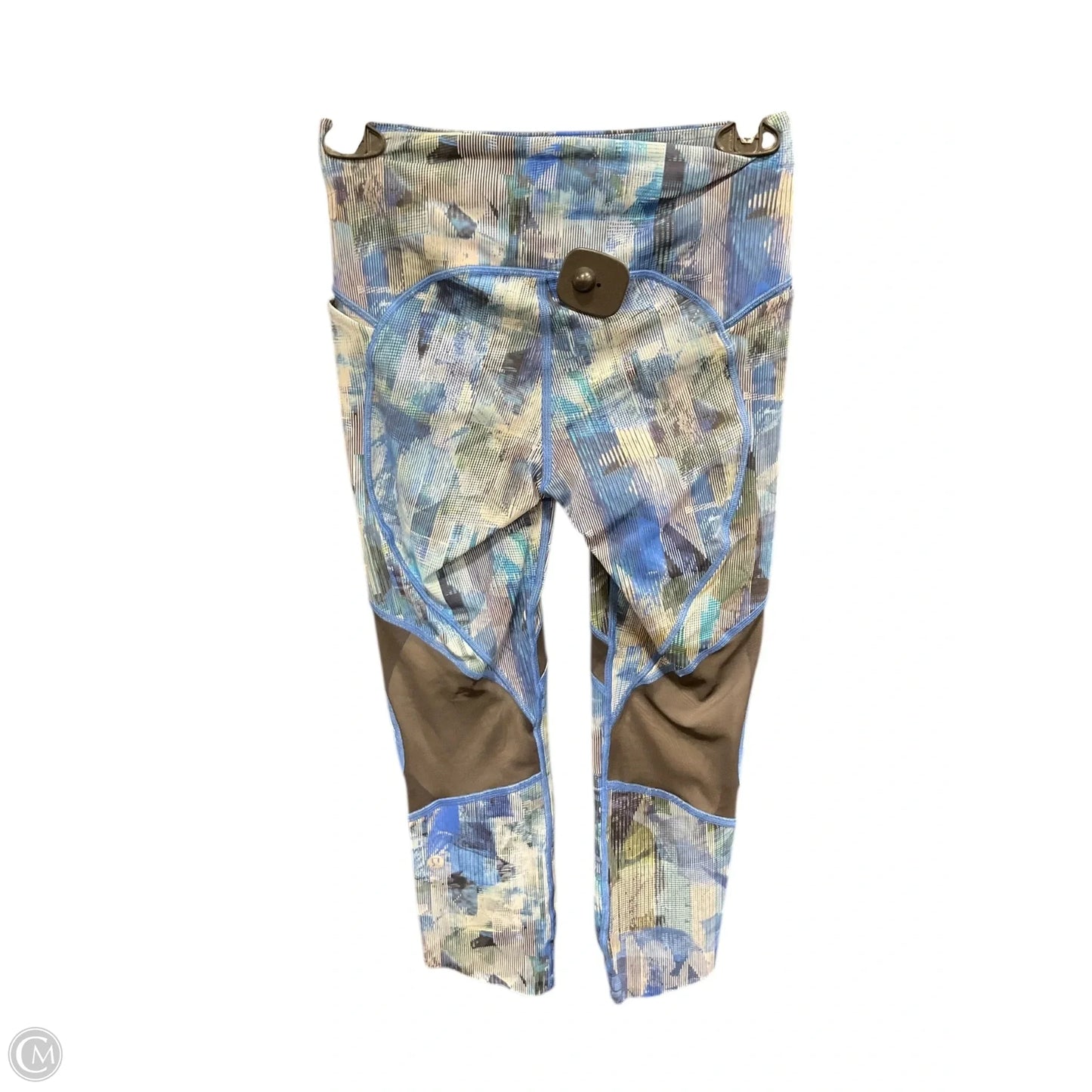 Athletic Leggings By Lululemon In Blue, Size: 4