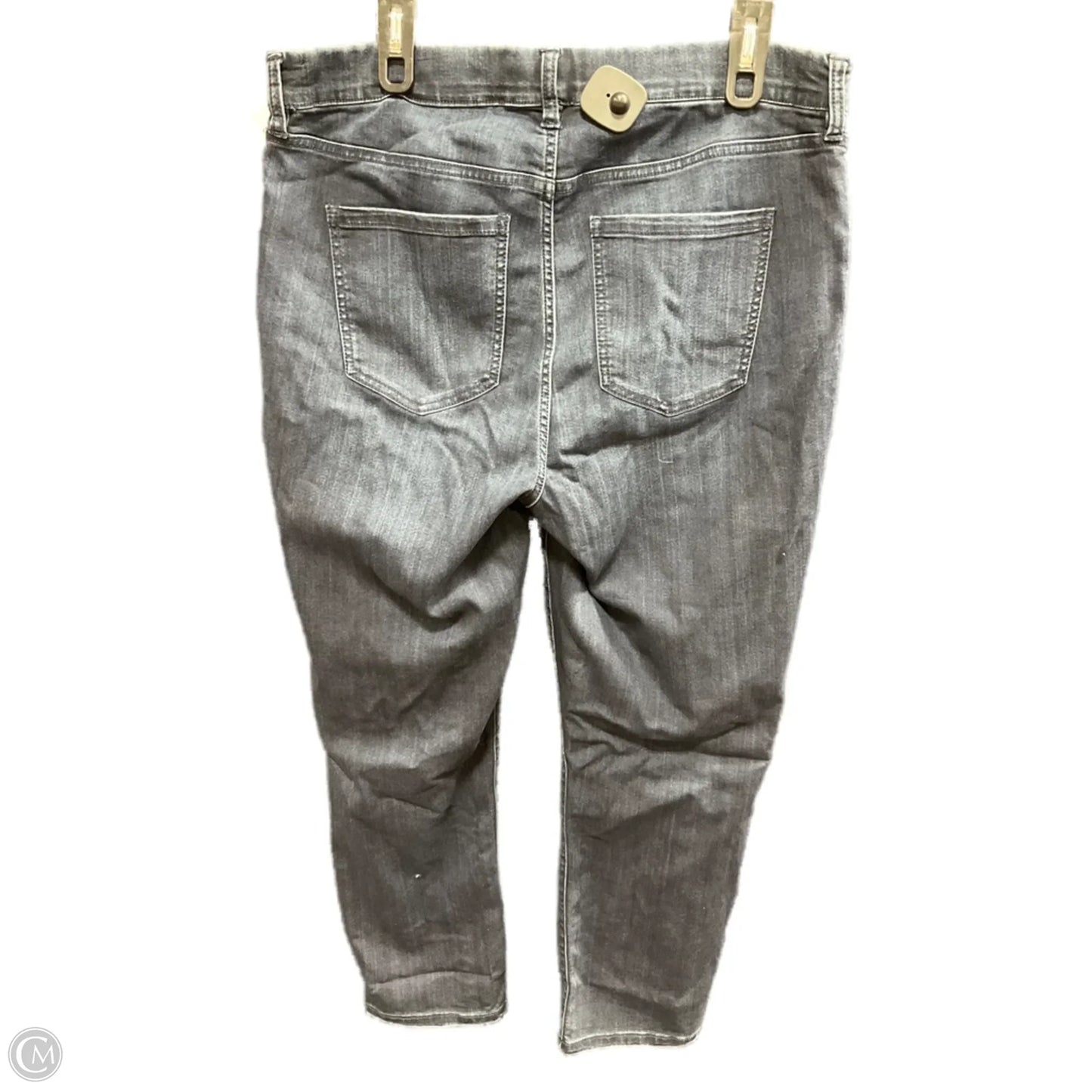 Jeans Straight By Liverpool In Blue Denim, Size: 18