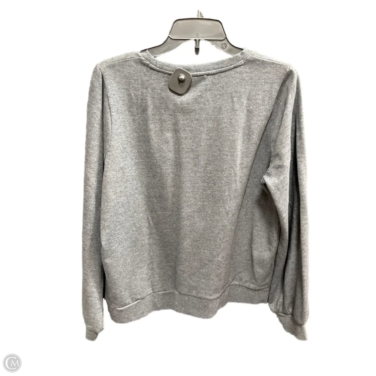 Top Long Sleeve Basic By J. Crew In Grey, Size: M