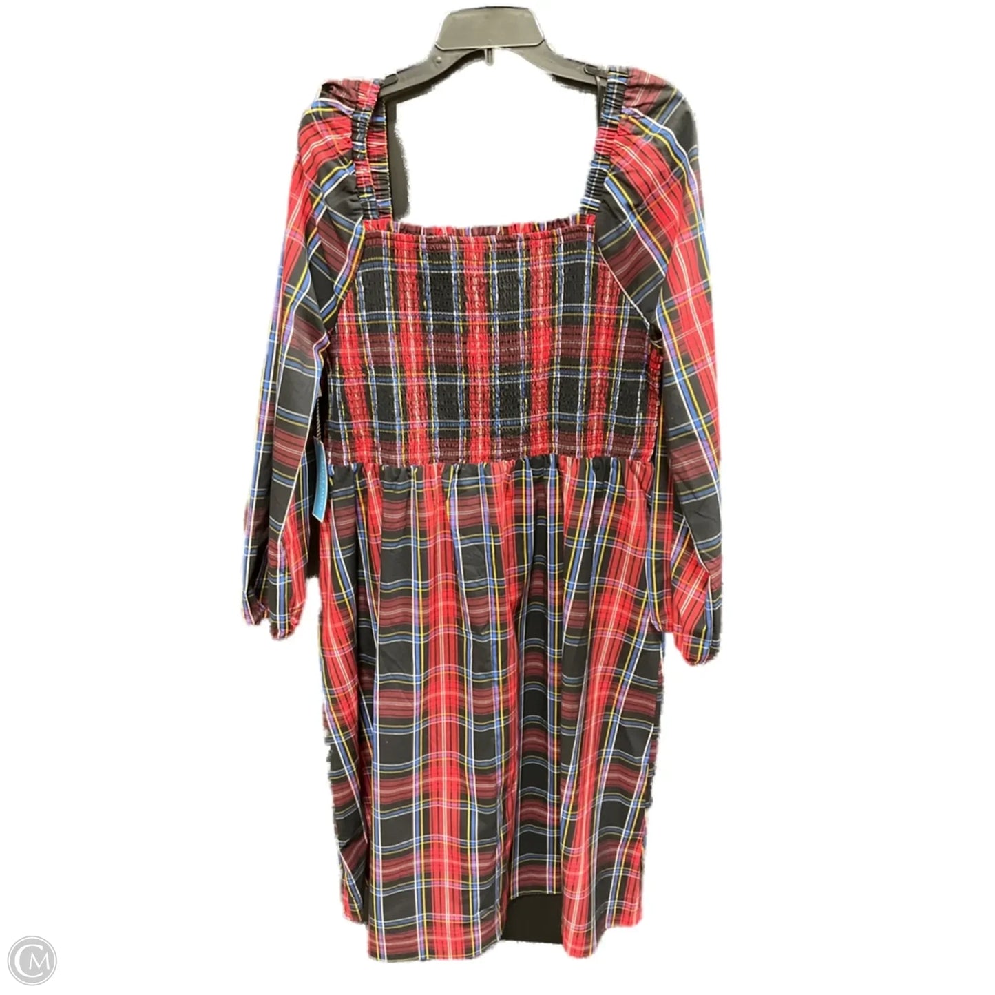 Dress Casual Short By Draper James In Black & Red, Size: Xl