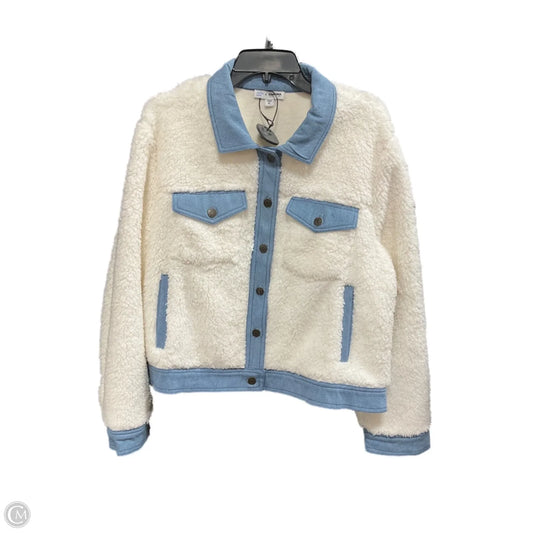 Jacket Other By Sonoma In Blue & White, Size: Xl