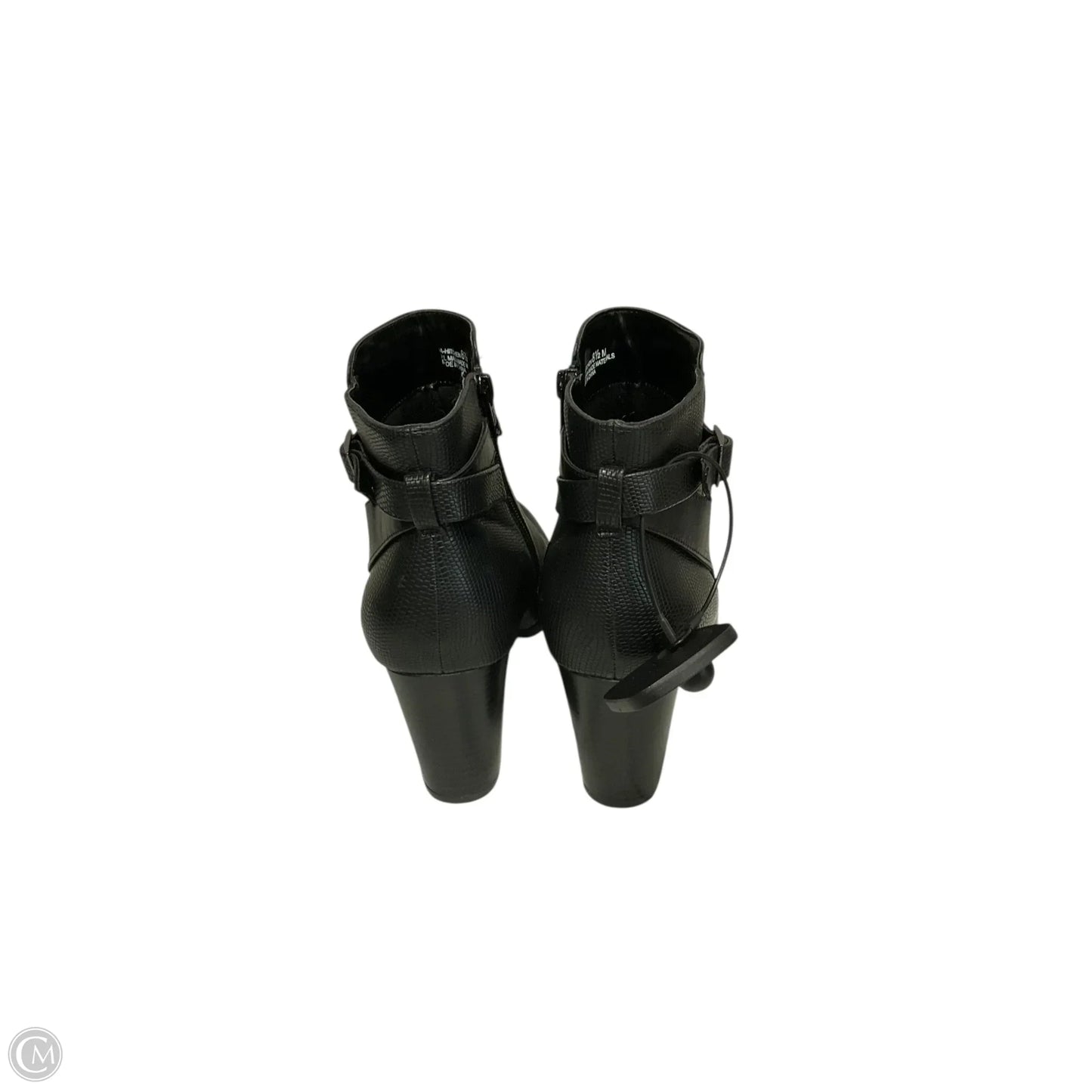 Boots Ankle Flats By Laura Ashley In Black, Size: 8.5