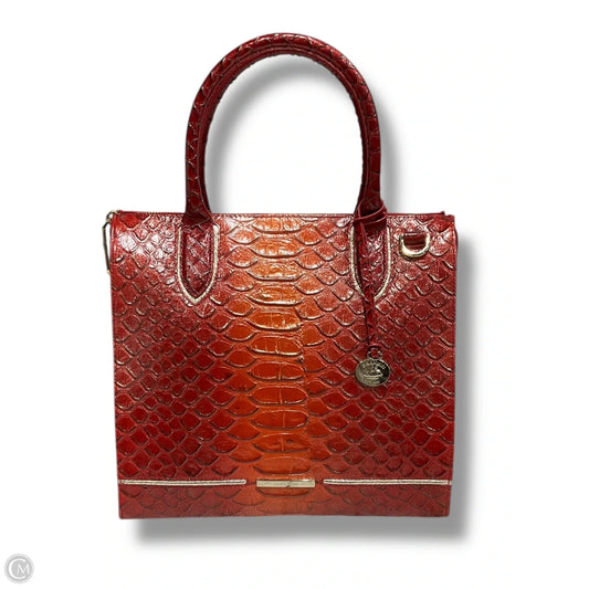 Handbag Designer By Brahmin, Size: Large