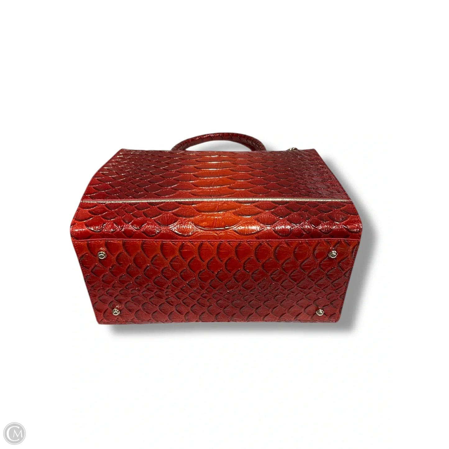 Handbag Designer By Brahmin, Size: Large