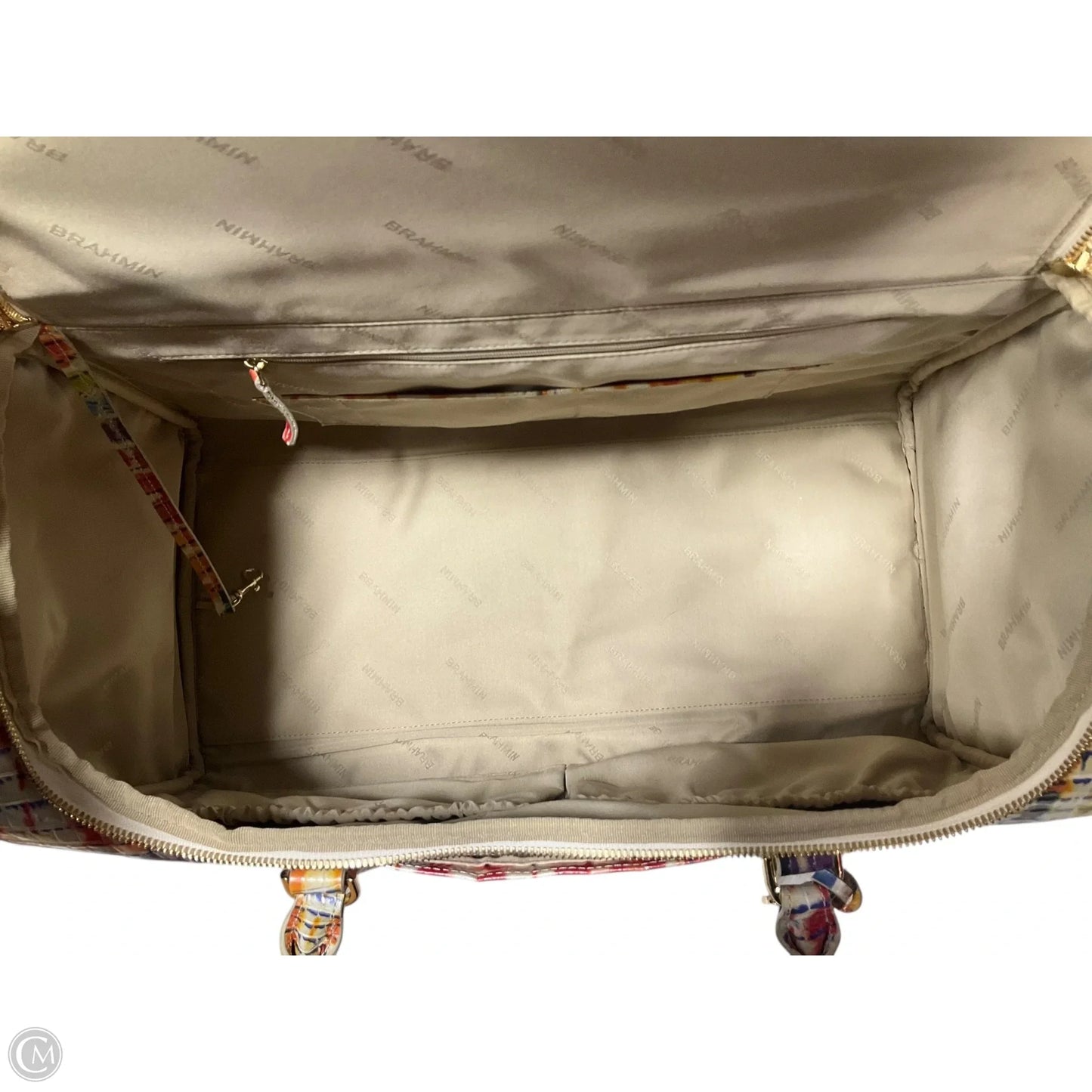 Duffle And Weekender Designer By Brahmin, Size: Large